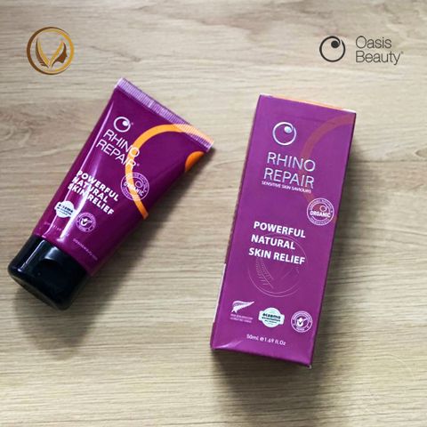 Kem dưỡng ẩm phục hồi da Oasis Beauty Rhino Repair Powerful Natural Skin Relief 50ml