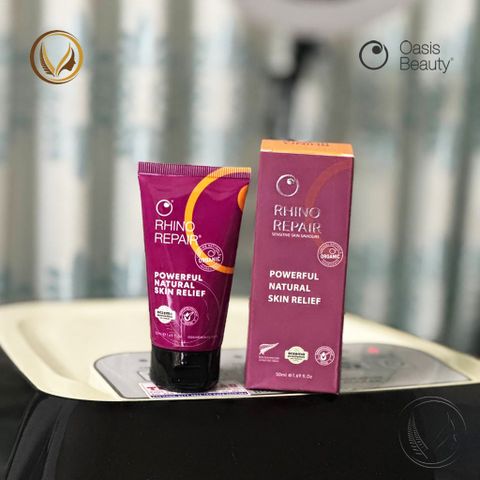 Kem dưỡng ẩm phục hồi da Oasis Beauty Rhino Repair Powerful Natural Skin Relief 50ml