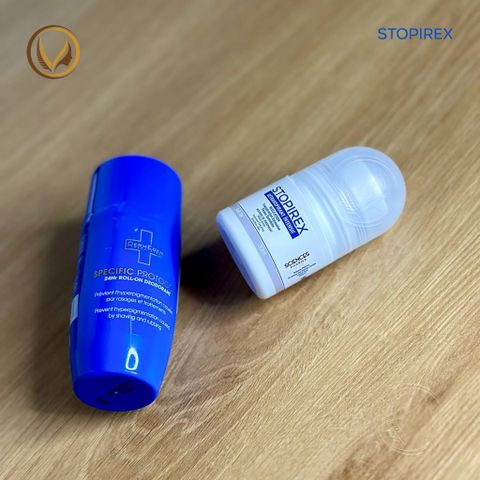 Bộ đôi lăn khử mùi, ngăn tiết mồ hôi, khử thâm nách thương hiệu Stopirex & DermEden nhập khẩu Pháp