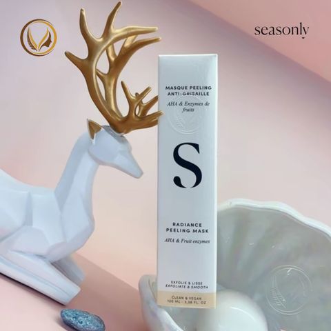 Mặt nạ tẩy tế bào chết Pháp Seasonly Radiance Peeling Mask (Masque Peeling Anti-Grisaille) Tuýp 100ml