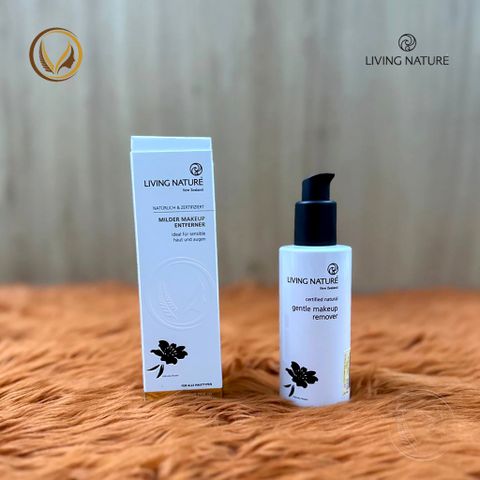 Nước tẩy trang dịu nhẹ cho mọi loại da Living Nature Gentle Makeup Remover 120ml