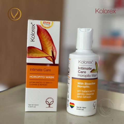 Dung dịch vệ sinh vùng kín, nước rửa phụ khoa Kolorex Intimate Care Horopito Wash 100ml