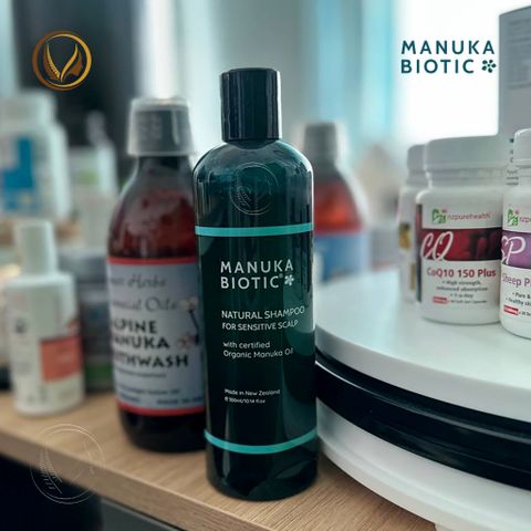 Dầu gội cho da đầu nhạy cảm Manuka Biotic Shampoo For Sensitive Scalp 300ml