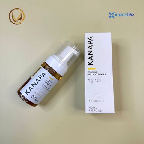 Sữa rửa mặt tạo bọt Xtend Life Kanapa Foaming Facial Cleanser 100ml