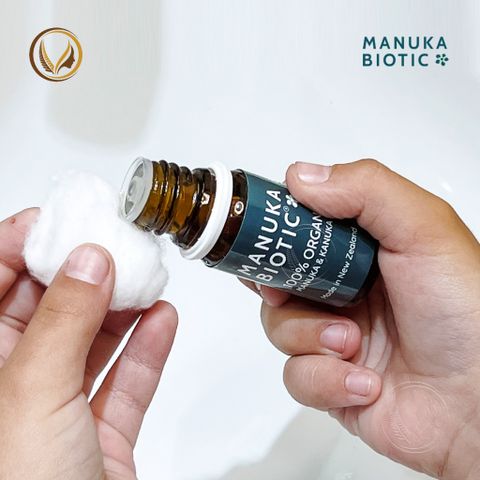 Tinh dầu manuka 100% hữu cơ Manuka Biotic Certified Organic Manuka Oil 10ml