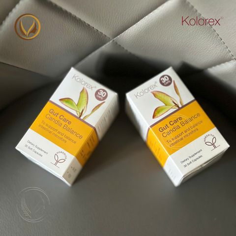 Bộ đôi viên uống men vi sinh Advanced Probiotic & Gut Care Candia Balance hỗ trợ nấm Candida 30 viên
