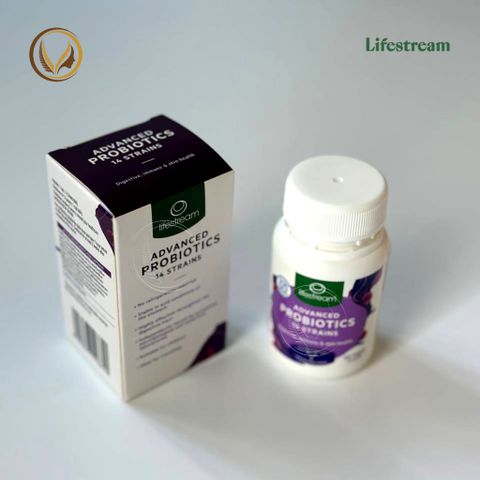 Bộ đôi viên uống men vi sinh Advanced Probiotic & Gut Care Candia Balance hỗ trợ nấm Candida 30 viên