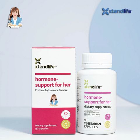 Viên uống tăng nội tiết tố nữ New Zealand Xtend Life Hormone Support For Her 90 viên