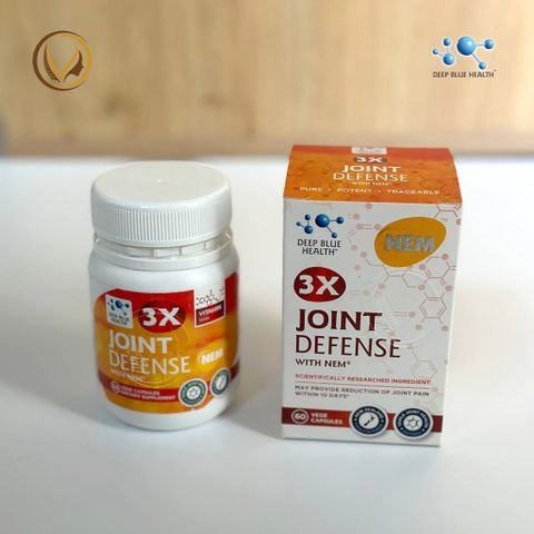 Viên uống bổ khớp, nhức xương khớp Deep Blue Health 3x NEM Joint Defense 60 viên