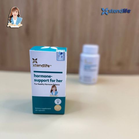 Viên uống tăng nội tiết tố nữ New Zealand Xtend Life Hormone Support For Her 90 viên