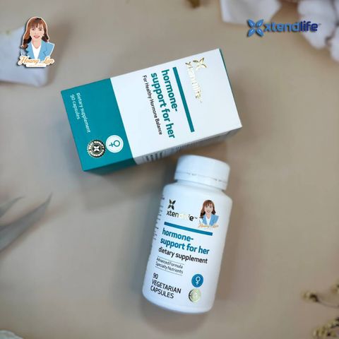 Viên uống tăng nội tiết tố nữ New Zealand Xtend Life Hormone Support For Her 90 viên