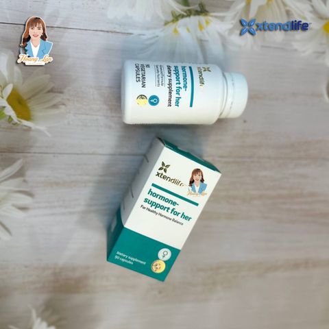 Viên uống tăng nội tiết tố nữ New Zealand Xtend Life Hormone Support For Her 90 viên