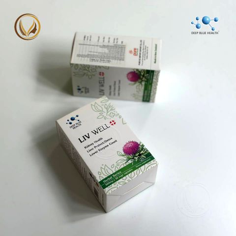 Viên uống hạ men gan, thải độc gan Deep Blue Health Liv Well 30 viên