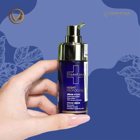 Serum dưỡng sáng da ban đêm DermEden Night Protocole Intense Serum 30ml