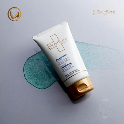 Sữa rửa mặt dạng gel da hỗn hợp & da dầu Dermeden Purifying Cleansing Gel 150ml