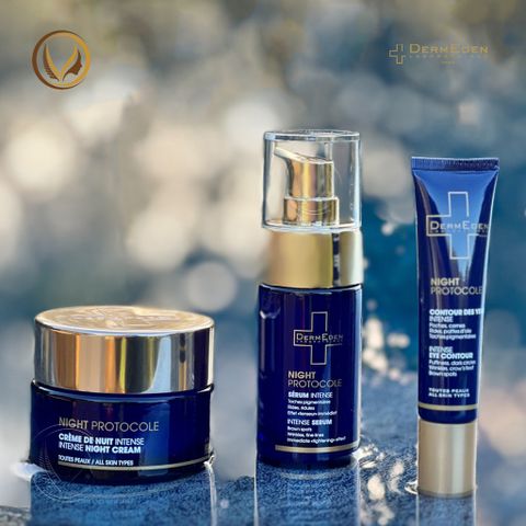 Serum dưỡng sáng da ban đêm DermEden Night Protocole Intense Serum 30ml