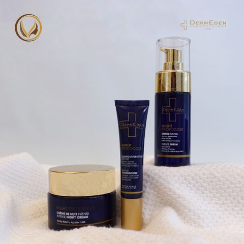 Serum dưỡng sáng da ban đêm DermEden Night Protocole Intense Serum 30ml
