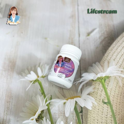 Viên uống bổ sung collagen New Zealand Lifestream Collagen Beauty Booster 60 viên