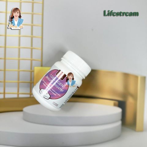 Viên uống bổ sung collagen New Zealand Lifestream Collagen Beauty Booster 60 viên