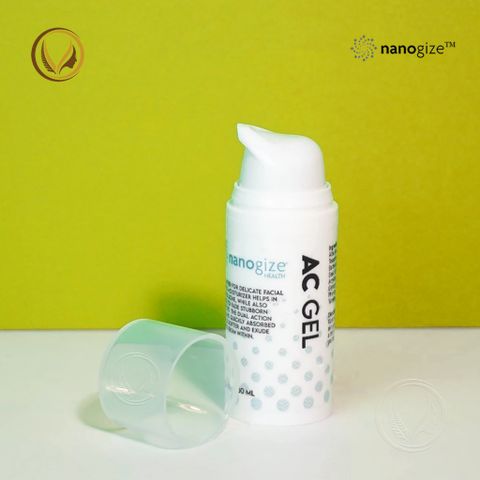 Gel hỗ trợ giảm mụn, mờ thâm Nanogize AC Gel 10ml & 30ml - New Zealand Shop