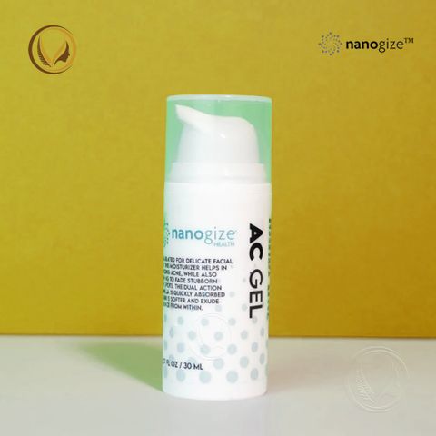 Gel hỗ trợ giảm mụn, mờ thâm Nanogize AC Gel 10ml & 30ml - New Zealand Shop