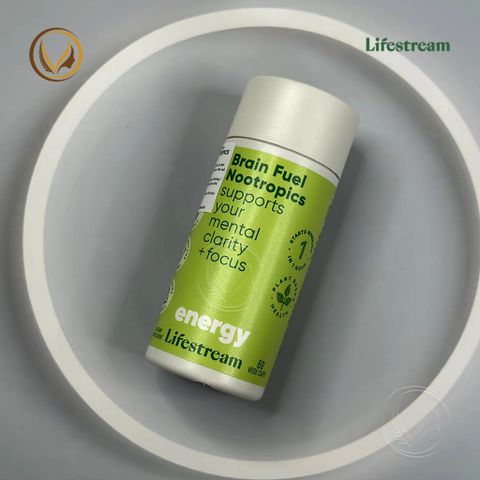 Combo viên uống bổ não, tăng cường tập trung, tỉnh táo Ginkgo Biloba & Brain Fuel Nootropics 60/100v