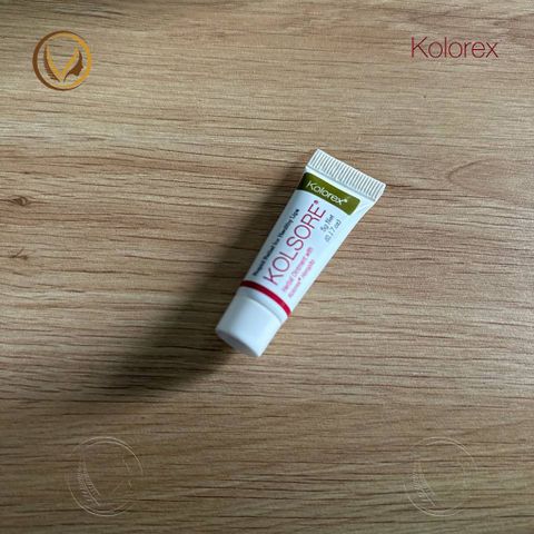 Kem hỗ trợ giảm chàm môi, loét môi, herpes môi Kolorex Kolsore Lip Care Ointment 5g