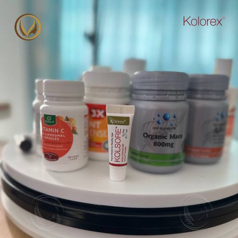 Kem hỗ trợ giảm chàm môi, loét môi, herpes môi Kolorex Kolsore Lip Care Ointment 5g