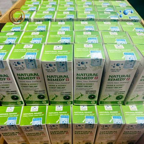 Siro ho cho bé, giảm ho, tiêu đờm đau rát họng Deep Blue Health Natural Remedy 50ml