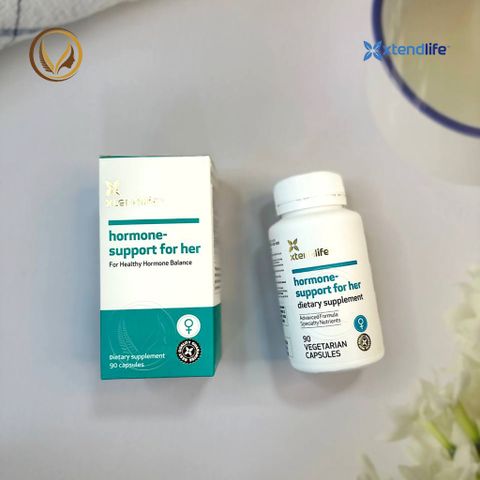 Viên uống tăng nội tiết tố nữ Xtend Life Hormone Support For Her 90 viên