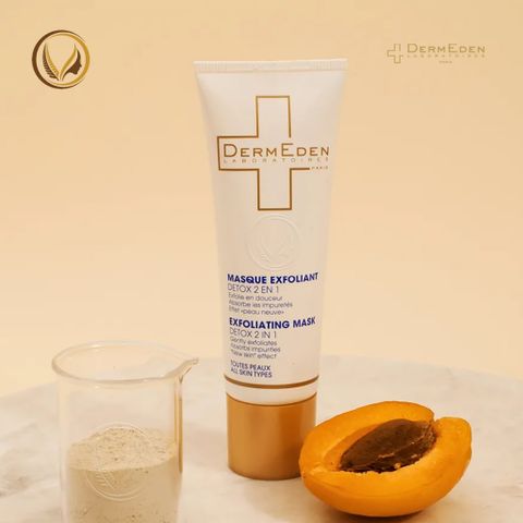 Mặt nạ tẩy tế bào chết Detox 2 trong 1 DermEden Detox 2 In 1 Exfoliating Mask 50ml
