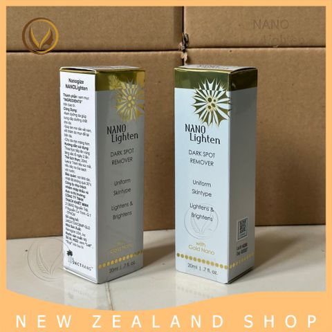 Serum hỗ trợ giảm nám da, tàn nhang Nano Lighten Dark Spot Remover 20ml