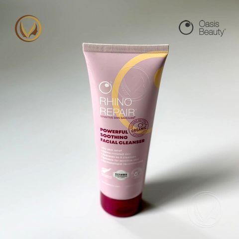 Sữa rửa mặt phục hồi da Oasis Beauty Rhino Repair Powerful Soothing Facial Cleanser 150ml