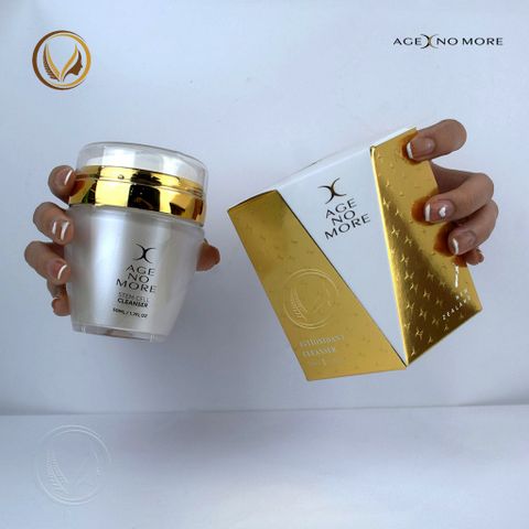 Sữa rửa mặt tế bào gốc nhau thai cừu Age No More Stem Cell Cleanser 50ml