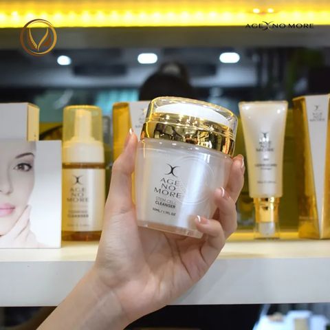 Sữa rửa mặt tế bào gốc nhau thai cừu Age No More Stem Cell Cleanser 50ml