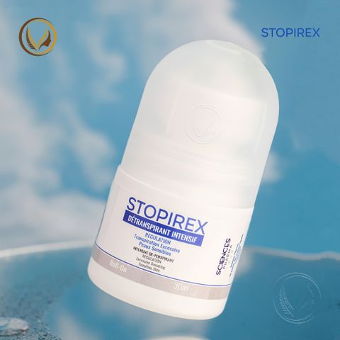 Lăn khử mùi, ngăn tiết mồ hôi Stopirex Détranspirant Intensif 30ml - cải thiện sau 1 liệu trình