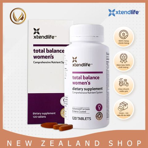 Viên uống vitamin tổng hợp cho phụ nữ Xtend Life Total Balance Women’s 120 viên
