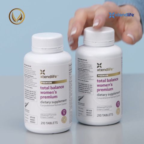 Viên uống Vitamin tổng hợp nâng cao cho phụ nữ Xtend Life Total Balance Women’s Premium 210 viên