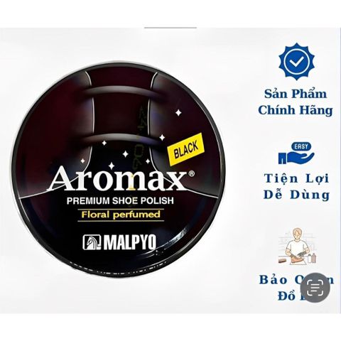 Xi đánh giày dạng sáp Hàn Quốc cao cấp, Xi Aromax giúp vệ sinh và làm mới bề mặt giày và các loại đồ da