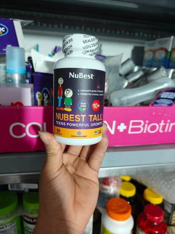 Viên uống tăng chiều cao Nubest Tall 60 viên cho bé của Mỹ