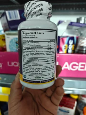 Viên uống tăng chiều cao Nubest Tall 60 viên cho bé của Mỹ
