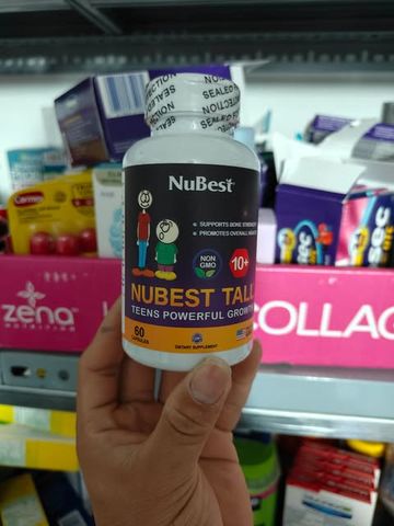 Viên uống tăng chiều cao Nubest Tall 60 viên cho bé của Mỹ