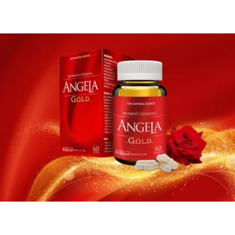 [CHÍNH HÃNG COMBO 2H60V TẶNG 1H15V] Angela gold tăng cường sức khoẻ, sắc đẹp và sinh lý nữ