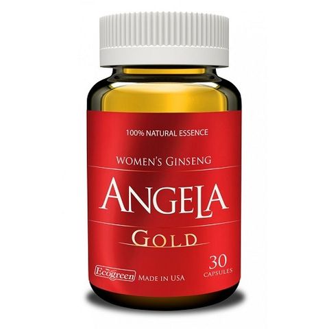 Viên uống Angela gold tăng cường sức khoẻ, sắc đẹp và sinh lý nữ Hộp 30 Viên