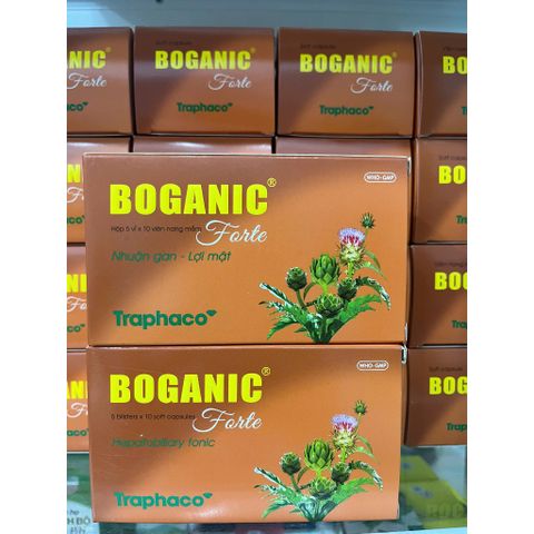 Viên uống BOGANIC FORTE Hỗ trợ bổ gan và hỗ trợ suy giảm chức năng gan, giảm triệu chứng viêm gan