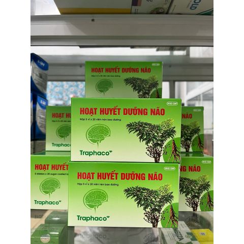 Viên uống Hoạt huyết dưỡng não Traphaco hỗ trợ hồi phục chức năng não bộ, hội chứng tiền đình