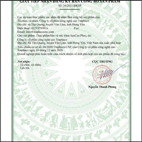 Viên uống SeaCan Traphaco hỗ trợ Bổ Sung Canxi tự nhiên  giúp xương chắc khỏe