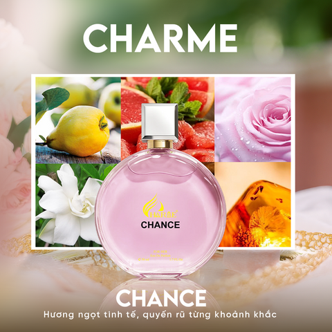 Nước Hoa Nữ Charme Chance Hồng
