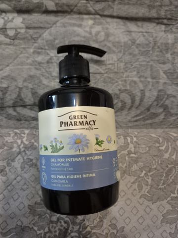 (Hoa Cúc) Dung dịch vệ sinh phụ nữ dạng gel Green Pharmacy Gel For Intimate Hygiene  lành tính dịu nhẹ 370ml - Xanh Dương 647623