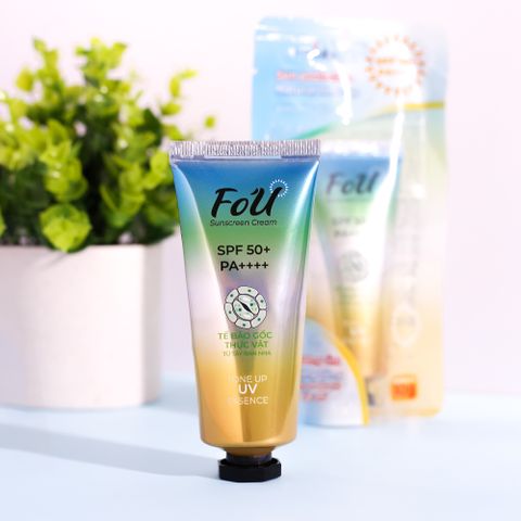 Fo'U Fobe Kem Chống Nắng SPF50+ PA++++ Nâng Tone, Bảo Vệ Và Làm Mát Da, Không Gây Bết Dính 50g